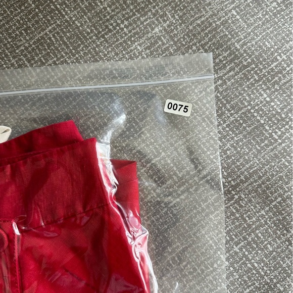 J Crew Red Linen A Line Sailor Skirt size 6 - Picture 10 of 10